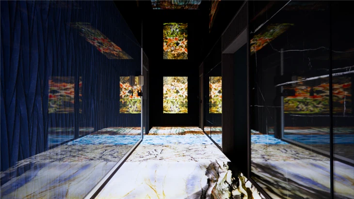 Backlighting Granite